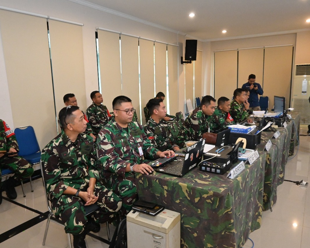 Wapangkogasudgab Pimpin Alur Latihan Hari Ke-3 Angkasa Yudha