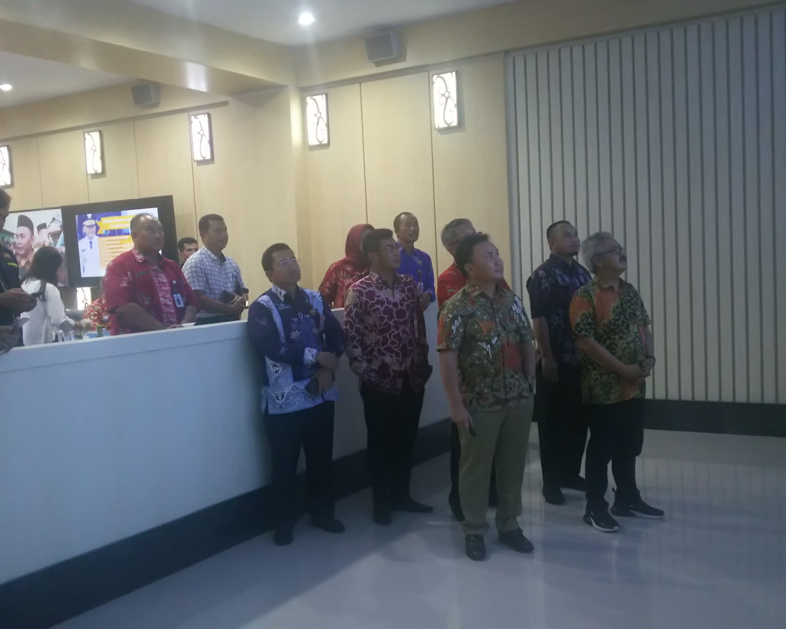 Gubernur Kalteng Tinjau Ke Diskominfo Provinsi Kalteng