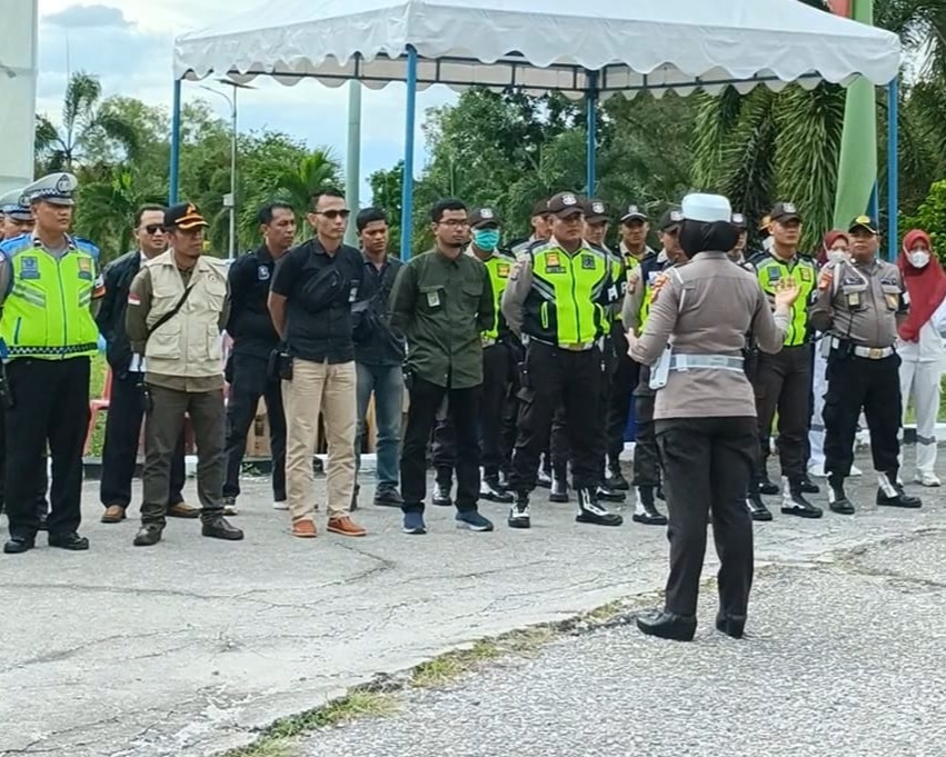 Satlantas Polres Dumai Laksanakan Penertiban Pengendara dan Kendaraan Yang Melintas di Kawasan Tertib Berlalu Lintas