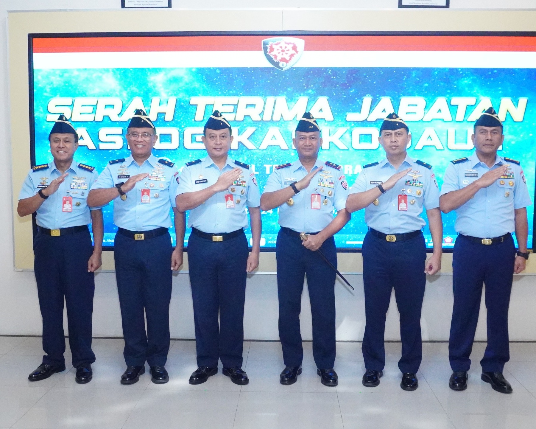 Pimpin Sertijab Aslog Kaskodau I, Panglima berikan apresiasi Kepada Kolonel Tek Chandra Komar