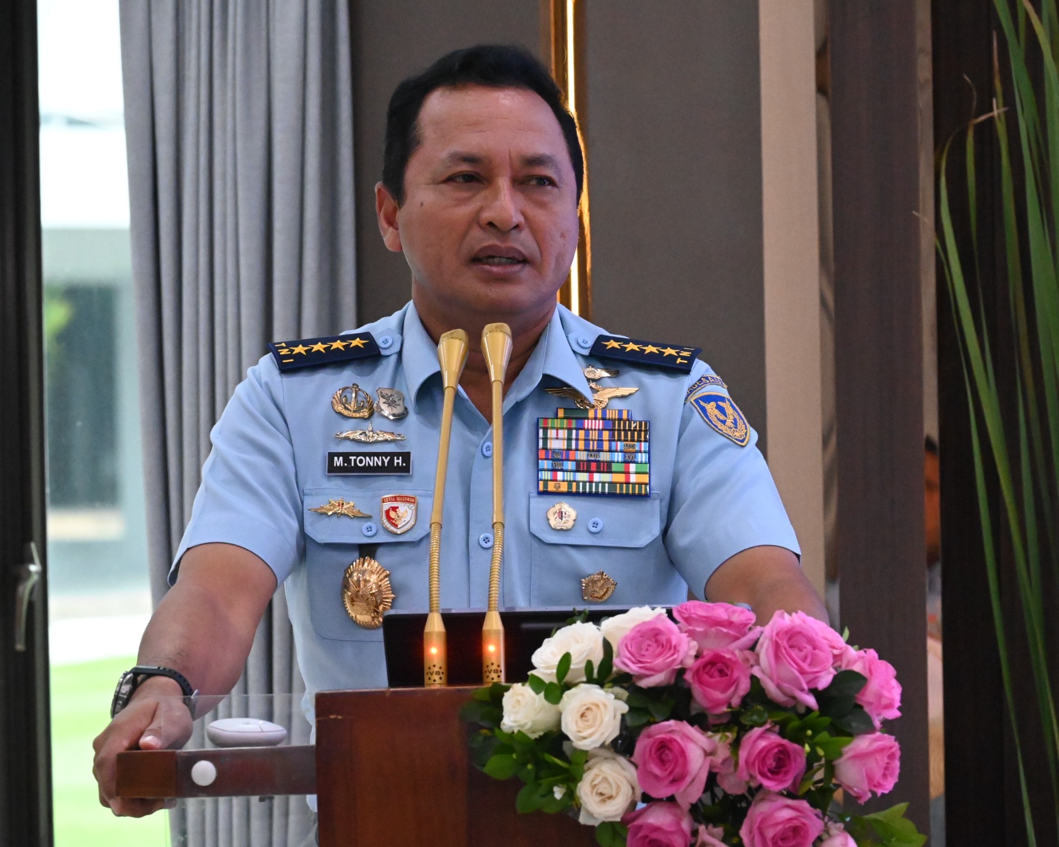 Pangkodau I Hadiri Acara Ramah Tamah Kasau Dan Direktur/Kepala Sekbang Sipil