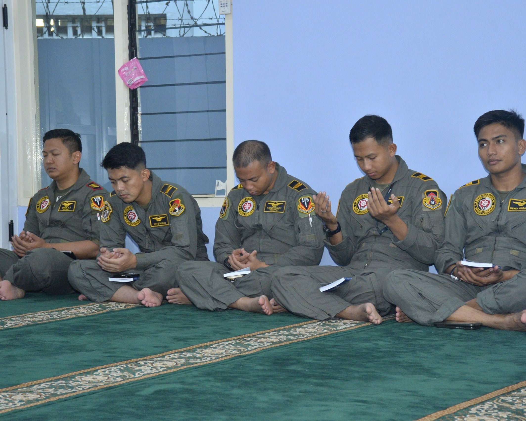 Pangkoopsud I Dan Tim Demo Udara Gelar Doa Bersama