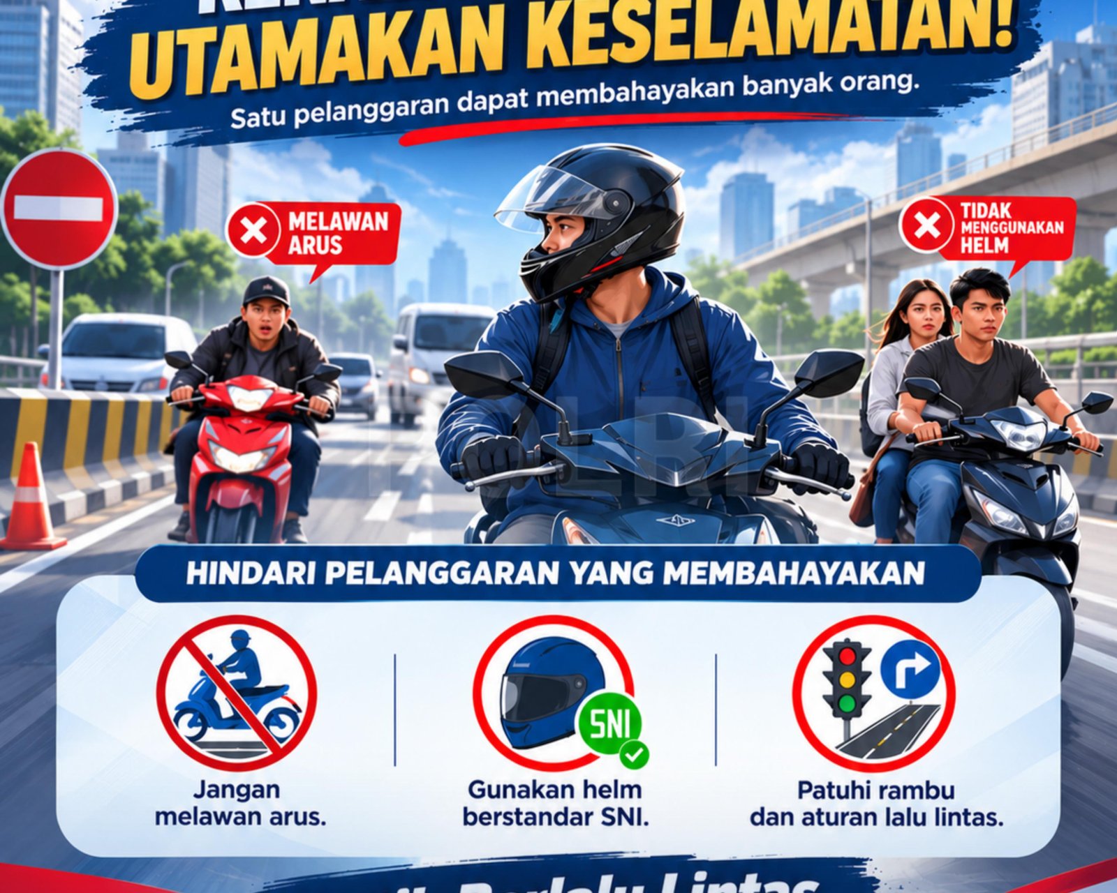 Di Hari Keempat, Polres Dumai Gencarkan Edukasi Dan Penertiban Dalam Operasi Patuh Lancang Kuning 2026