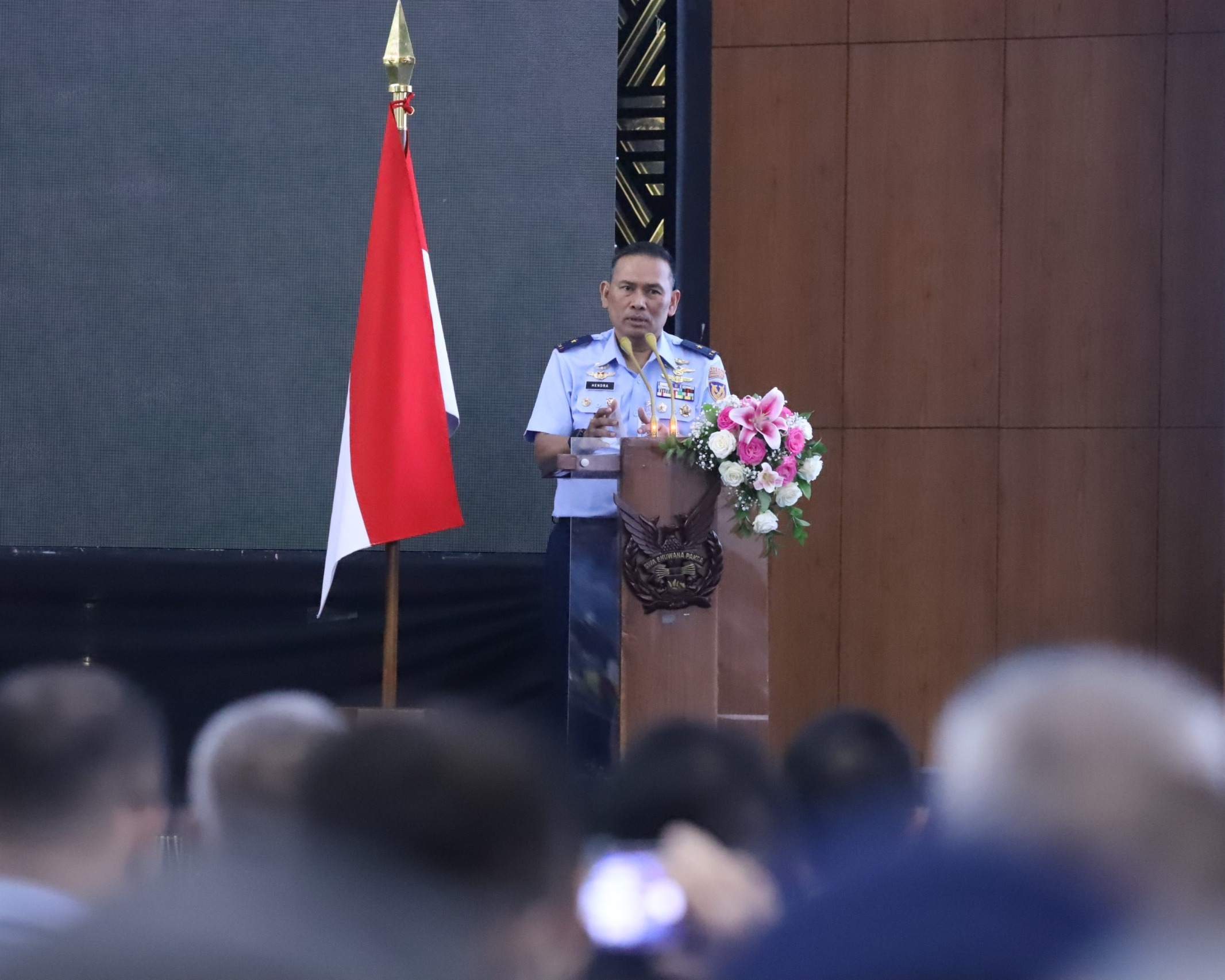 Personel Makodau I Ikuti Acara Sosialisasi Pembekalan Persiapan Pensiun Bagi TNI Angkatan Udara