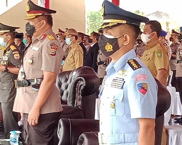 Lanud RSN Hadiri Pembukaan Pendidikan Pembentukan Bintara Polri TA 2020