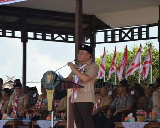 Gubernur Kalteng, beserta Wagub, Menghadiri Kemah Eksekutif, Legislatif, Yudikatif Berkah