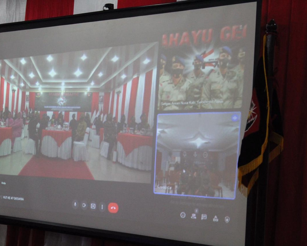 Peringati HUT Pasukan Gegana Ke-47, Satuan Brimob Polda Riau Gelar Syukuran