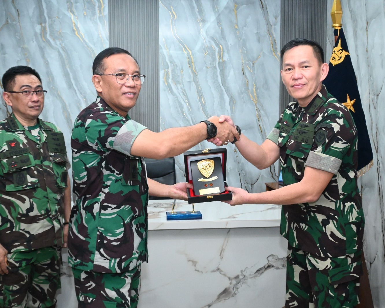 Kapoksahli Kodau I Pimpin Serah Terima Jabatan Sahli Bidang Faskon Kodau I