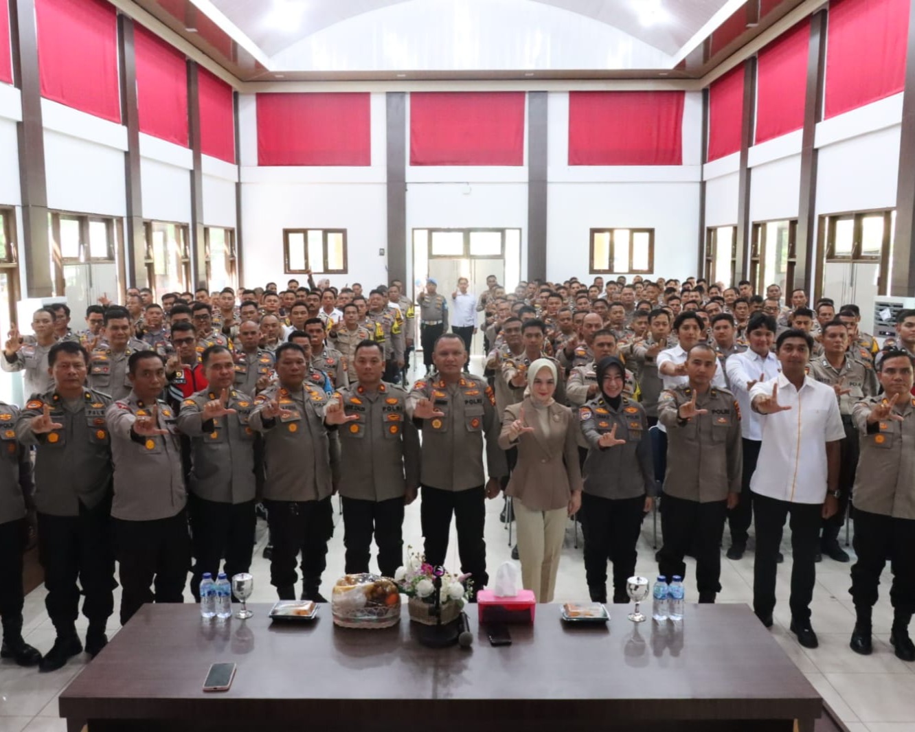 Polres Siak Gelar Pelatihan Public Speaking, Tingkatkan Kualitas Personel Dukung Program Green Policing
