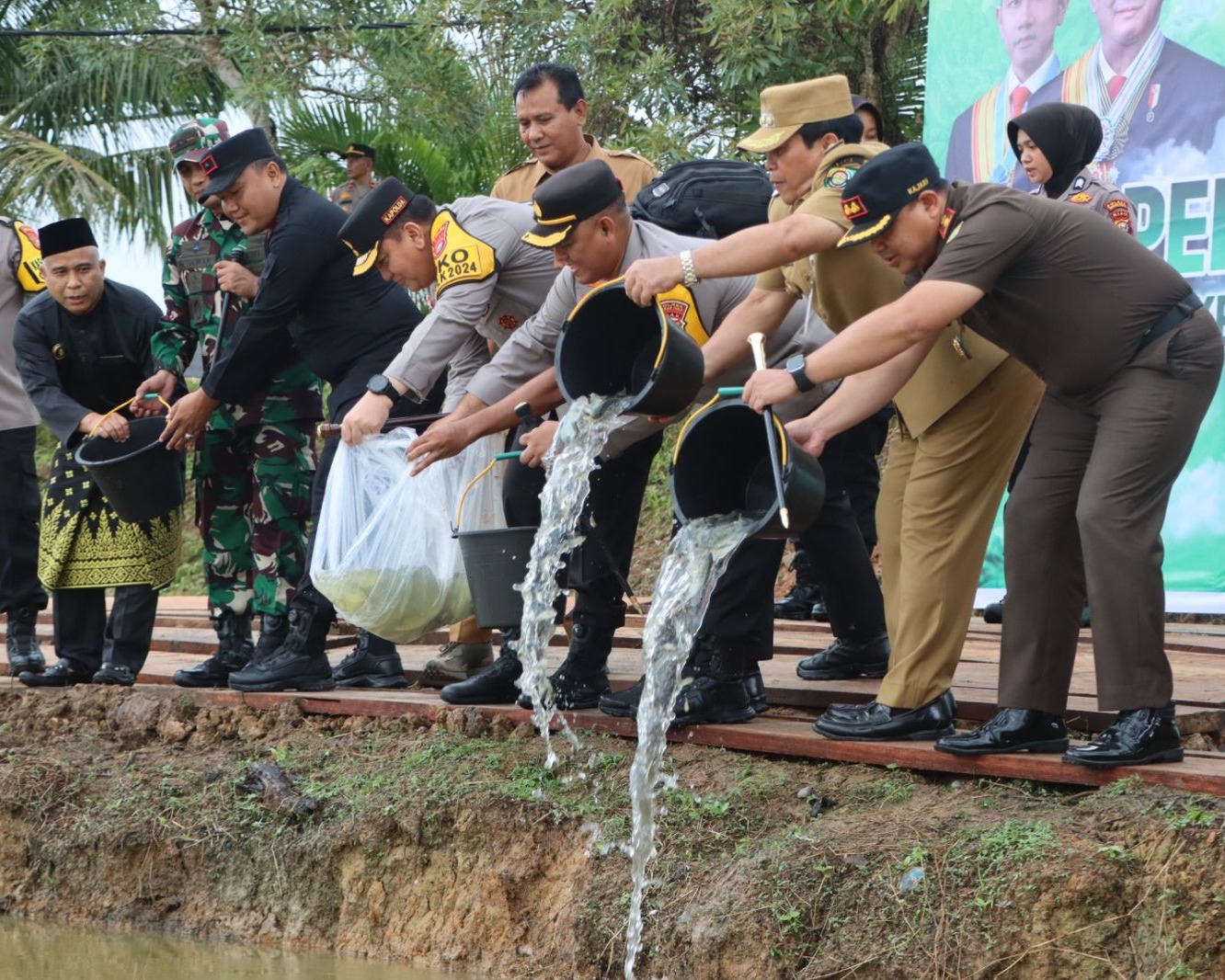 Kapolda Riau Kunjungi Polres Rokan Hulu Tingkatkan Sinergi Dan Dukung Ketahanan Pangan