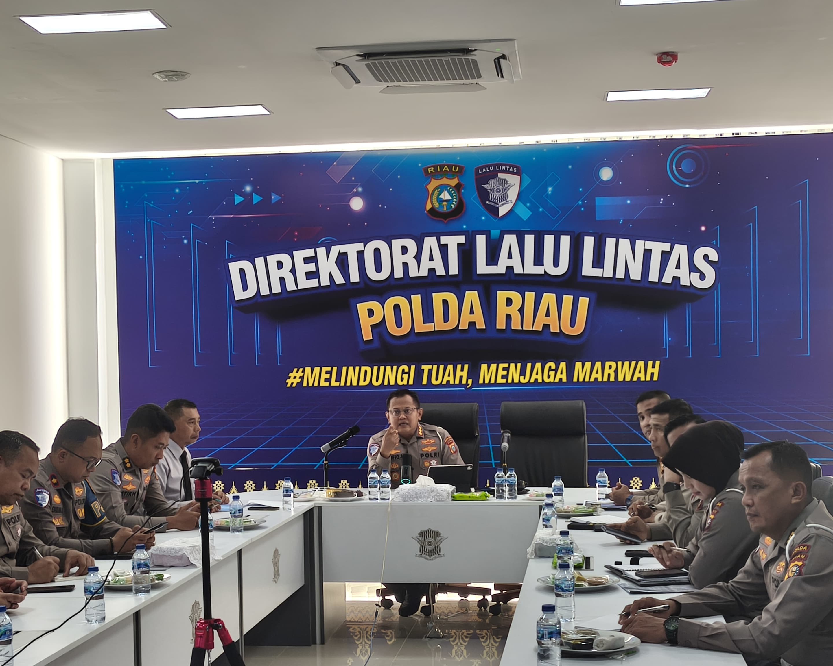 Dirlantas Polda Riau Tekankan Penanganan Serius Kendaraan Over Dimensi Dan Over Loading
