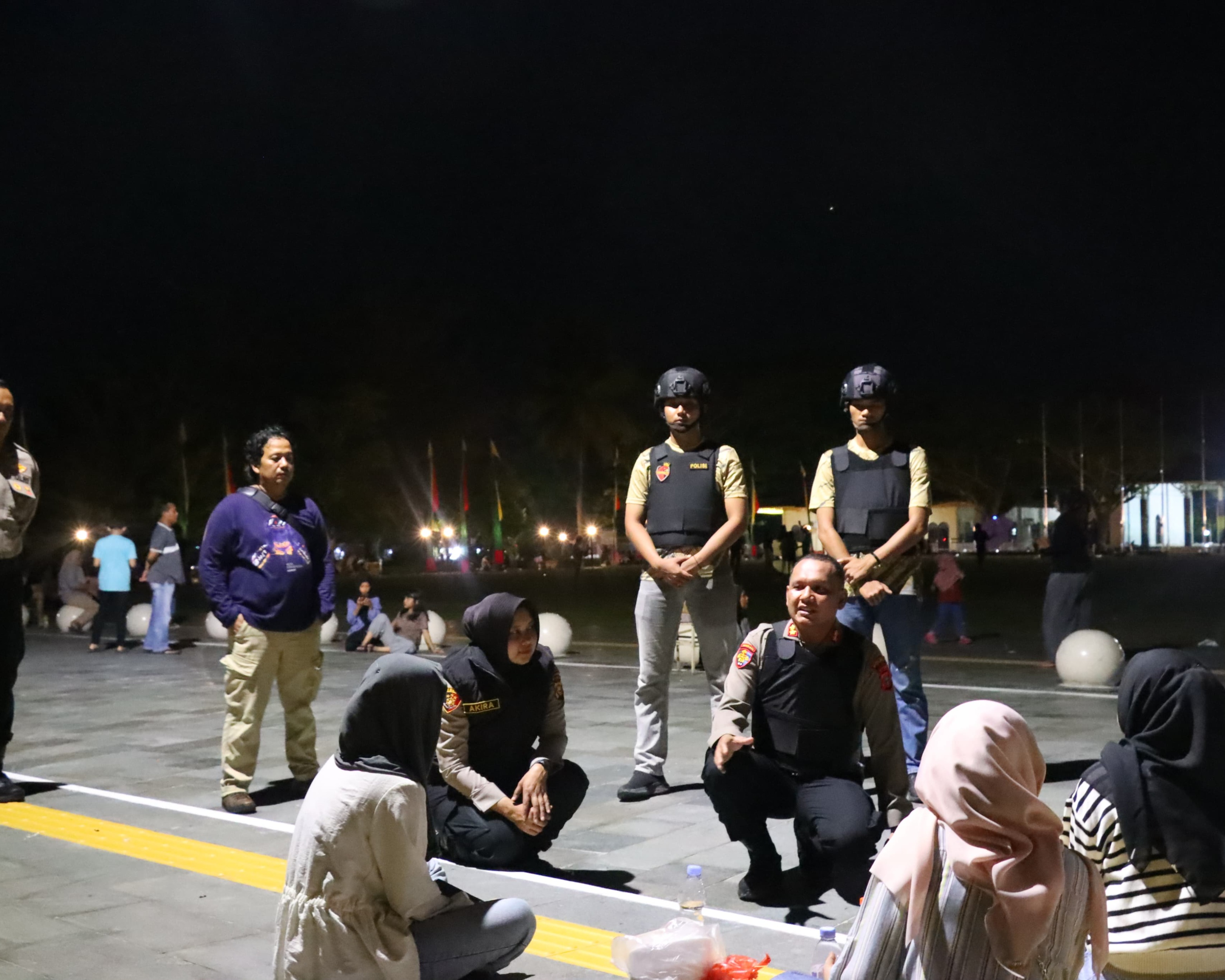 Polres Siak Gelar Patroli Blue Light Dan TIM RAGA, Wujudkan Kamtibmas Aman Kondusif Sekaligus Sosialisasi Green Policing