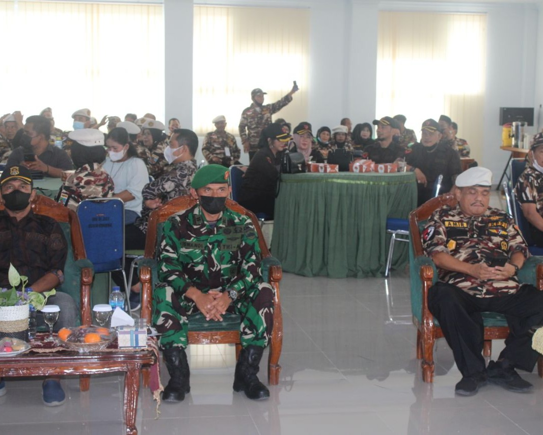 Kaur Komsos Kodim 0301/PBR Membuka Pelantikan Rayon KB FKPPI Se-Kota Pekanbaru