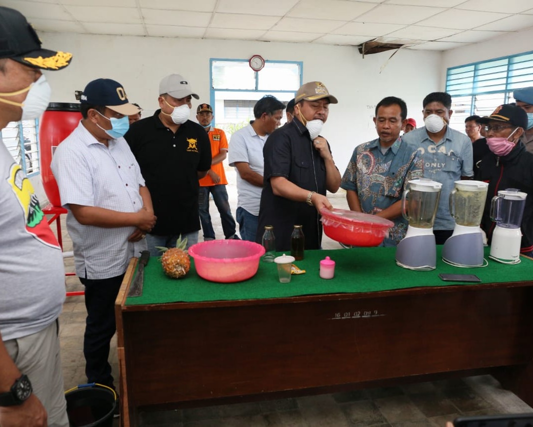 Bupati Taput Dorong BLK Silangkitang Mampu Meningkatkan Jumlah Produksi Alat Pelindungi Diri