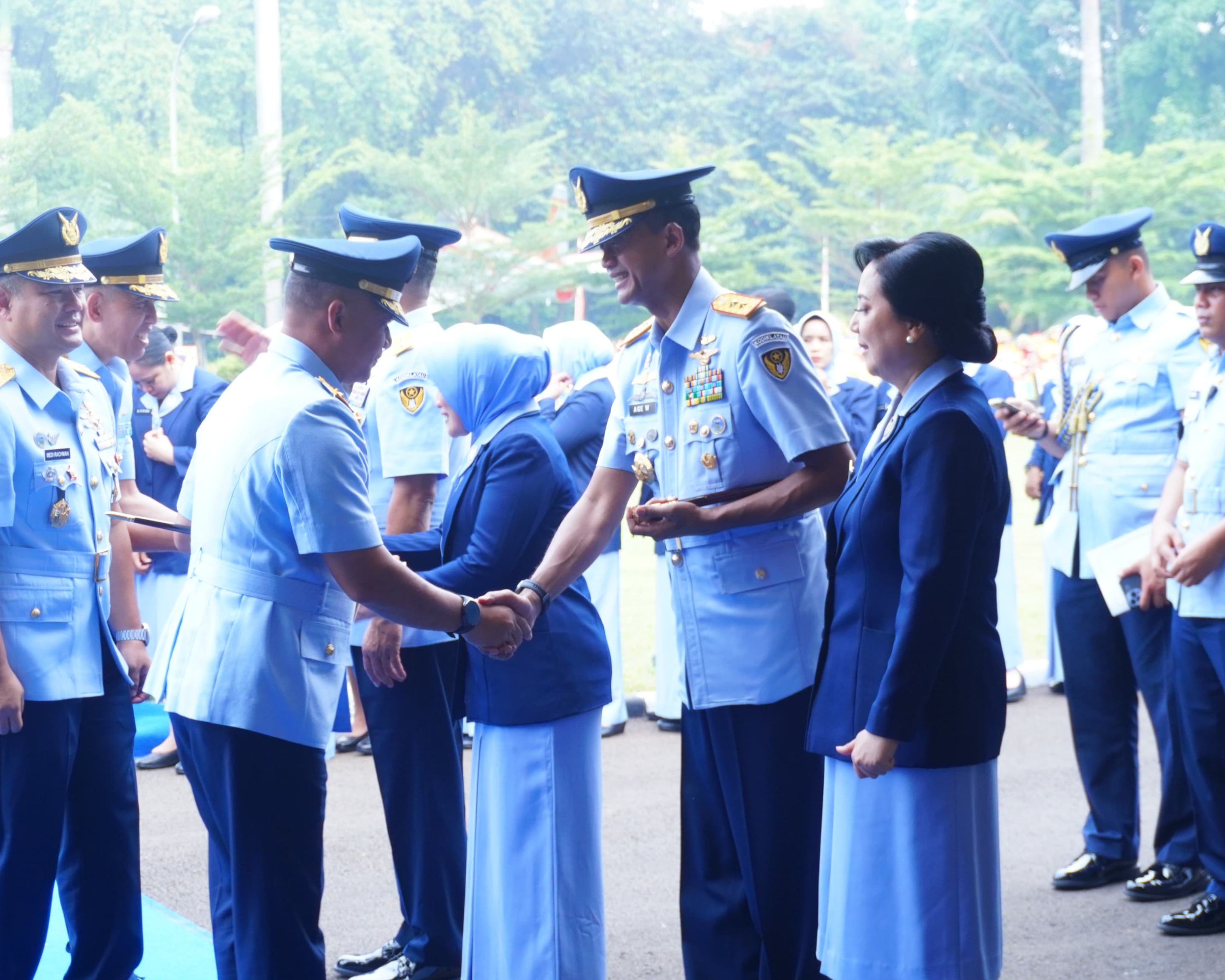 Pangkodau I Hadiri Sertijab Dankodiklatau
