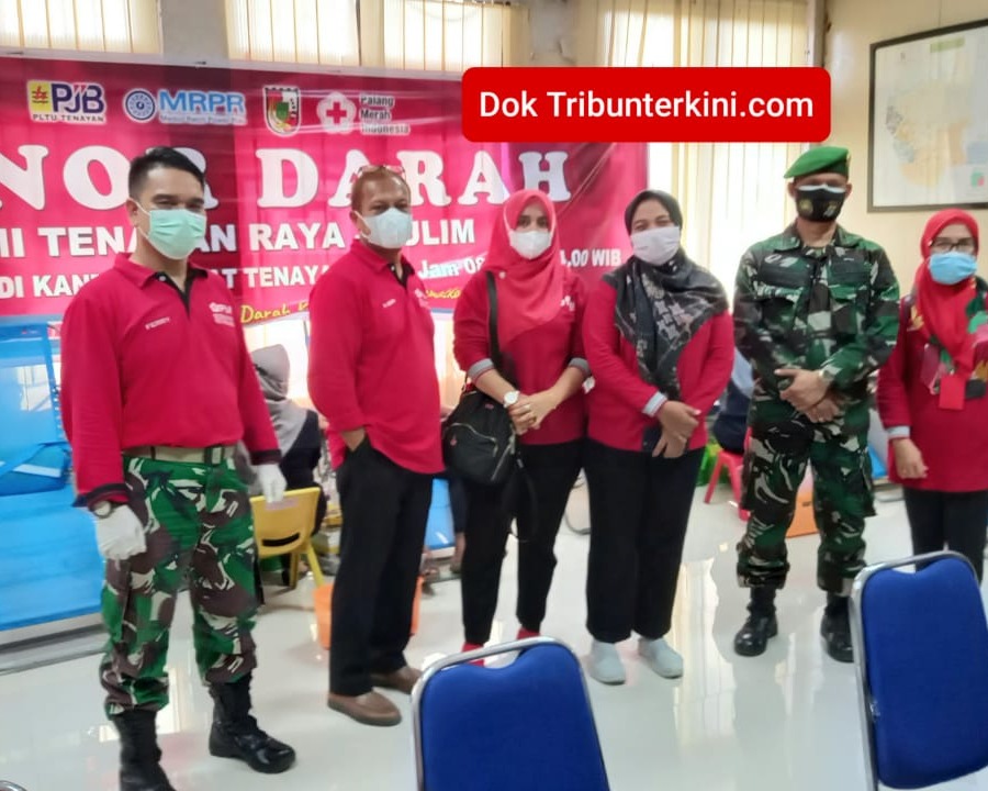 PMI Tenayan Raya dan Kulim Gelar Donor Darah, 'Setetes Darah Kita, Menyelamatkan Nyawa Orang Lain'