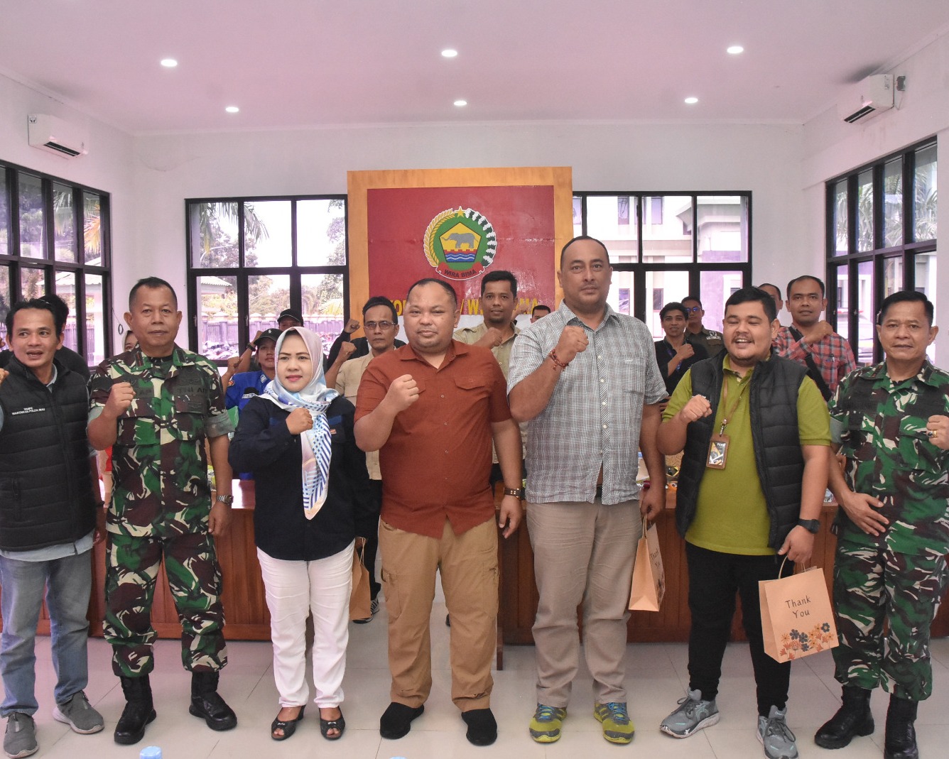 Sinergi Dan Kebersamaan Warnai HUT Ke-74 Penerangan TNI AD di Korem 031/Wira Bima