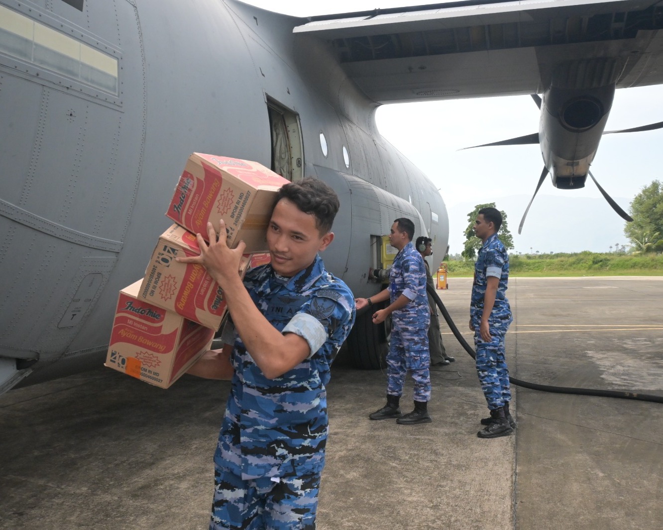 Pangkodau I Ajak Personelnya Terus Bantu Korban Bencana Alam