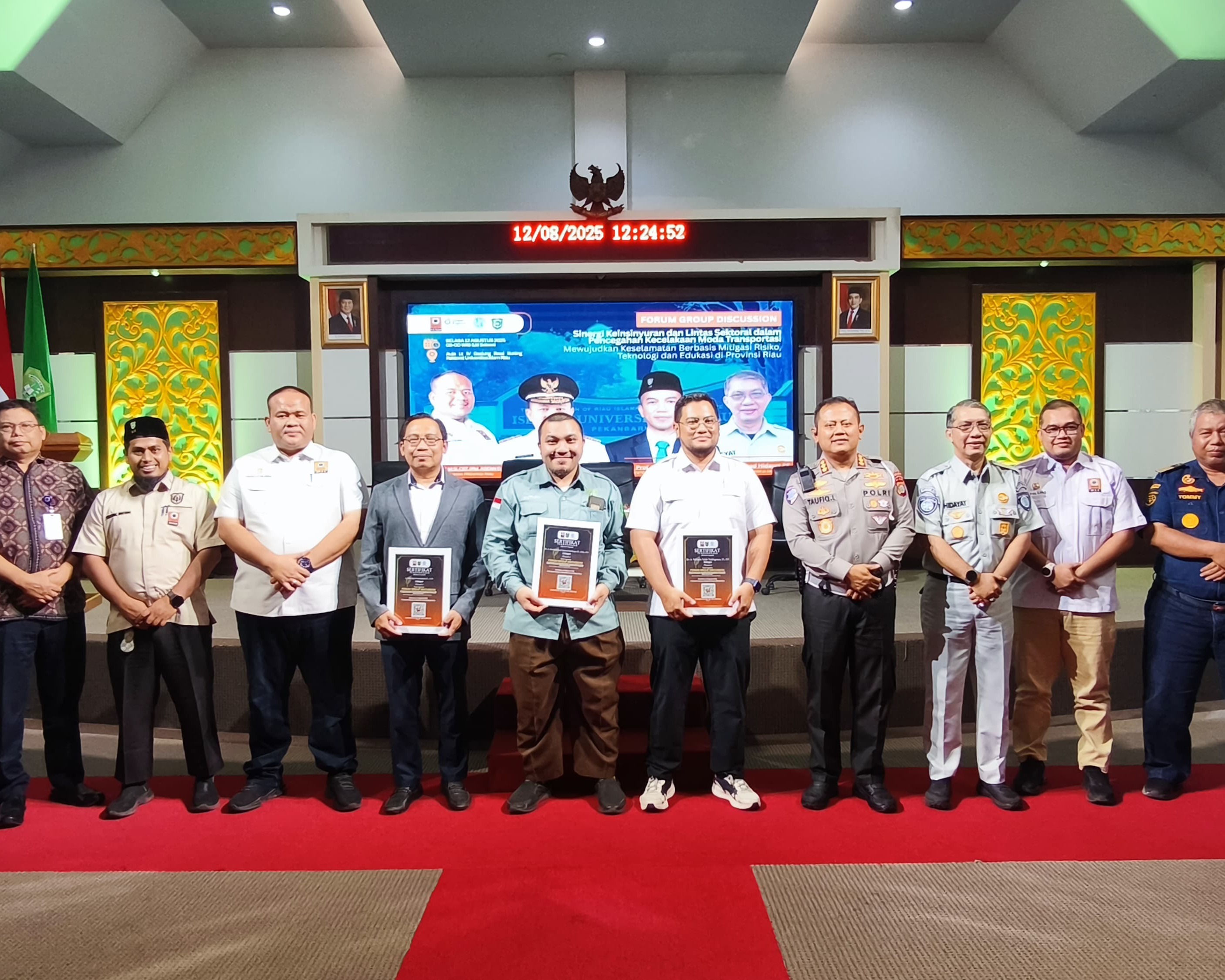 Ditlantas Polda Riau Dan UIR Sepakat Perkuat Keselamatan Transportasi Melalui Sinergi Keinsinyuran