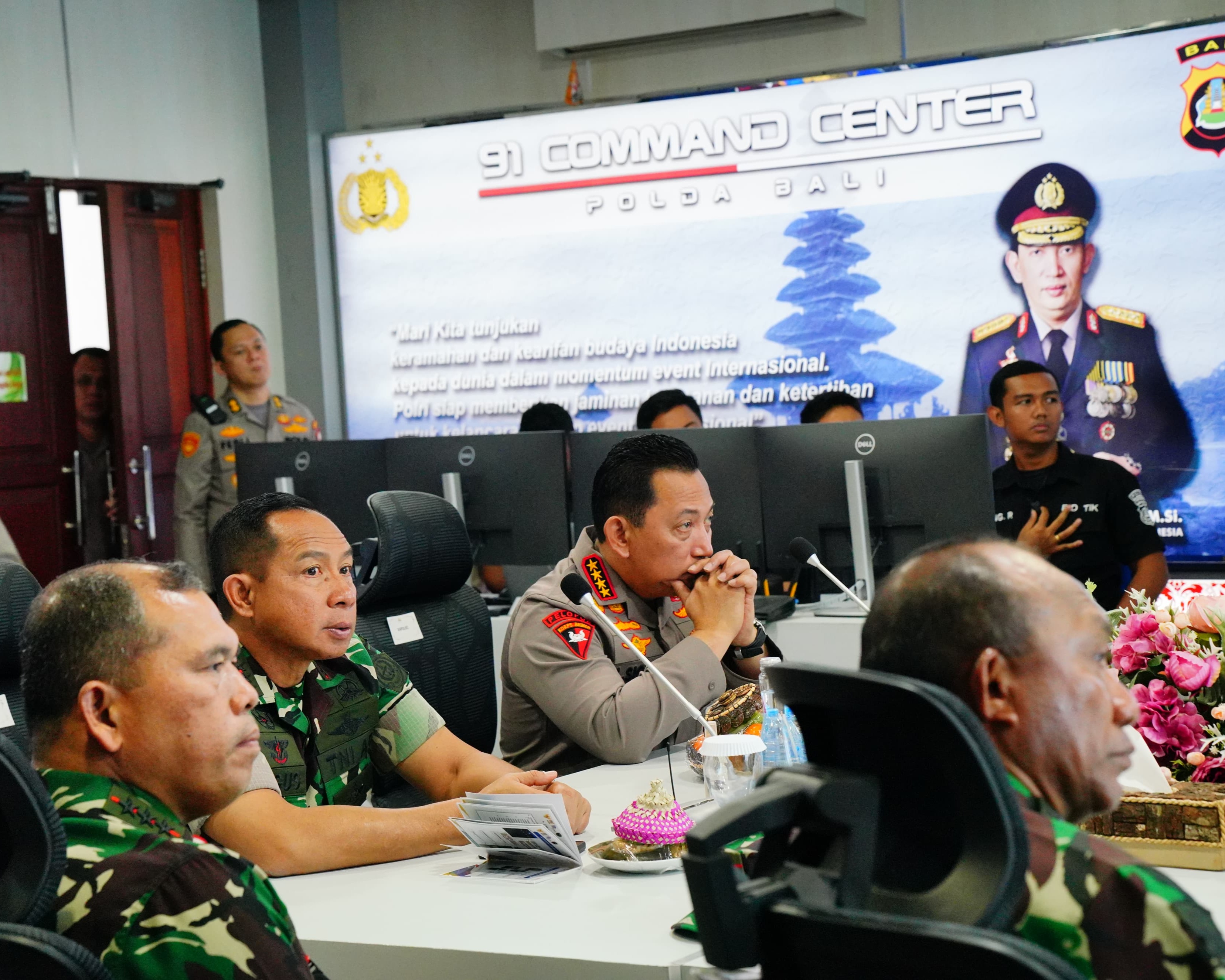 Kapolri: TNI-Polri Bersinergi Jamin Keamanan KTT IAF di Bali