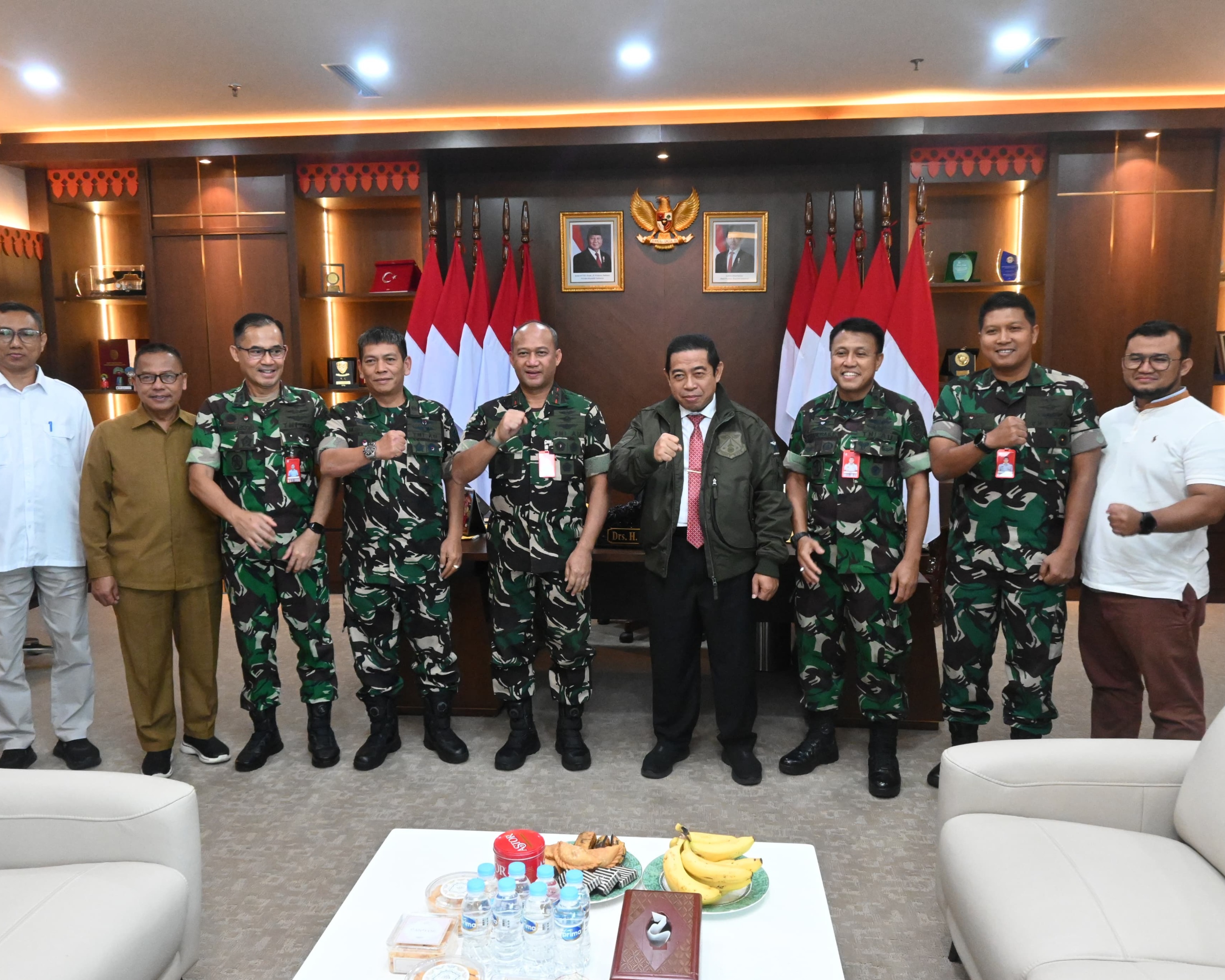 Jalin Sinergitas Dengan Forkopimda, Pangkoopsud I Kunjungi Gubernur dan Ketua DPRD DKI Jakarta