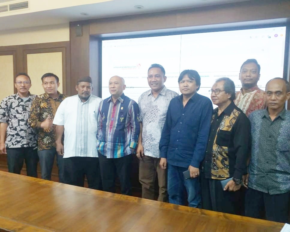 DPP Kamijo Saat Audensi ke Menteri Koperasi dan UKM Teten Masduki, Disarankan Bentuk Koperasi