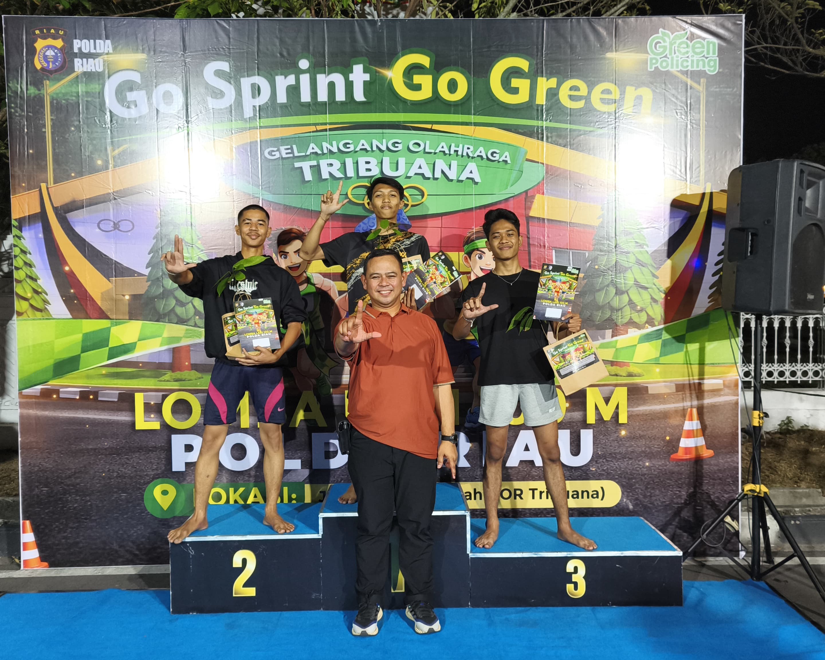 Semarak Ramadan, Go Sprint Go Green Seri VI Jadi Ajang Sportivitas Generasi Muda Di Pekanbaru