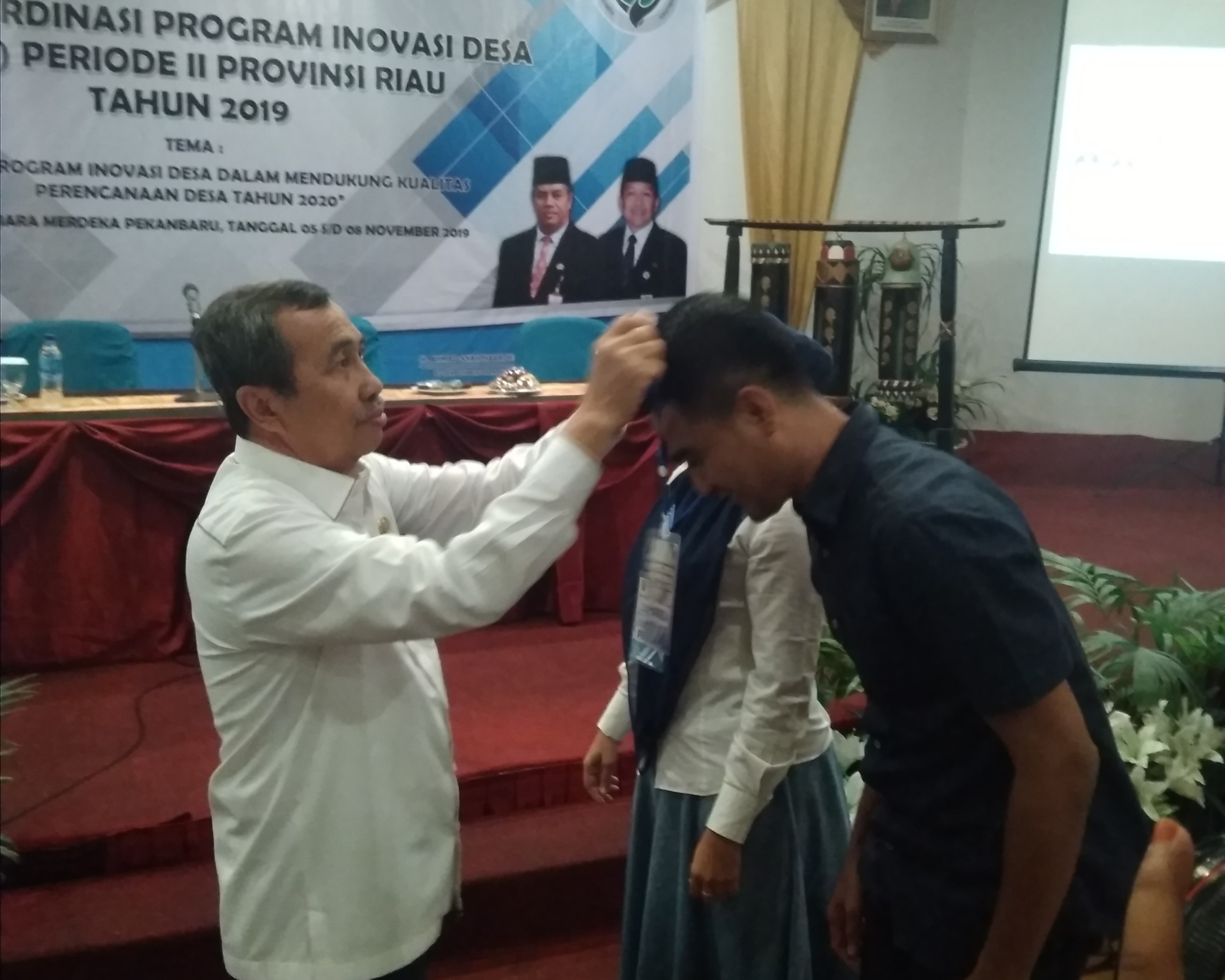 Gubri Membuka Rakor Program Inovasi Desa (PID) Periode II Provinsi Riau Tahun 2019