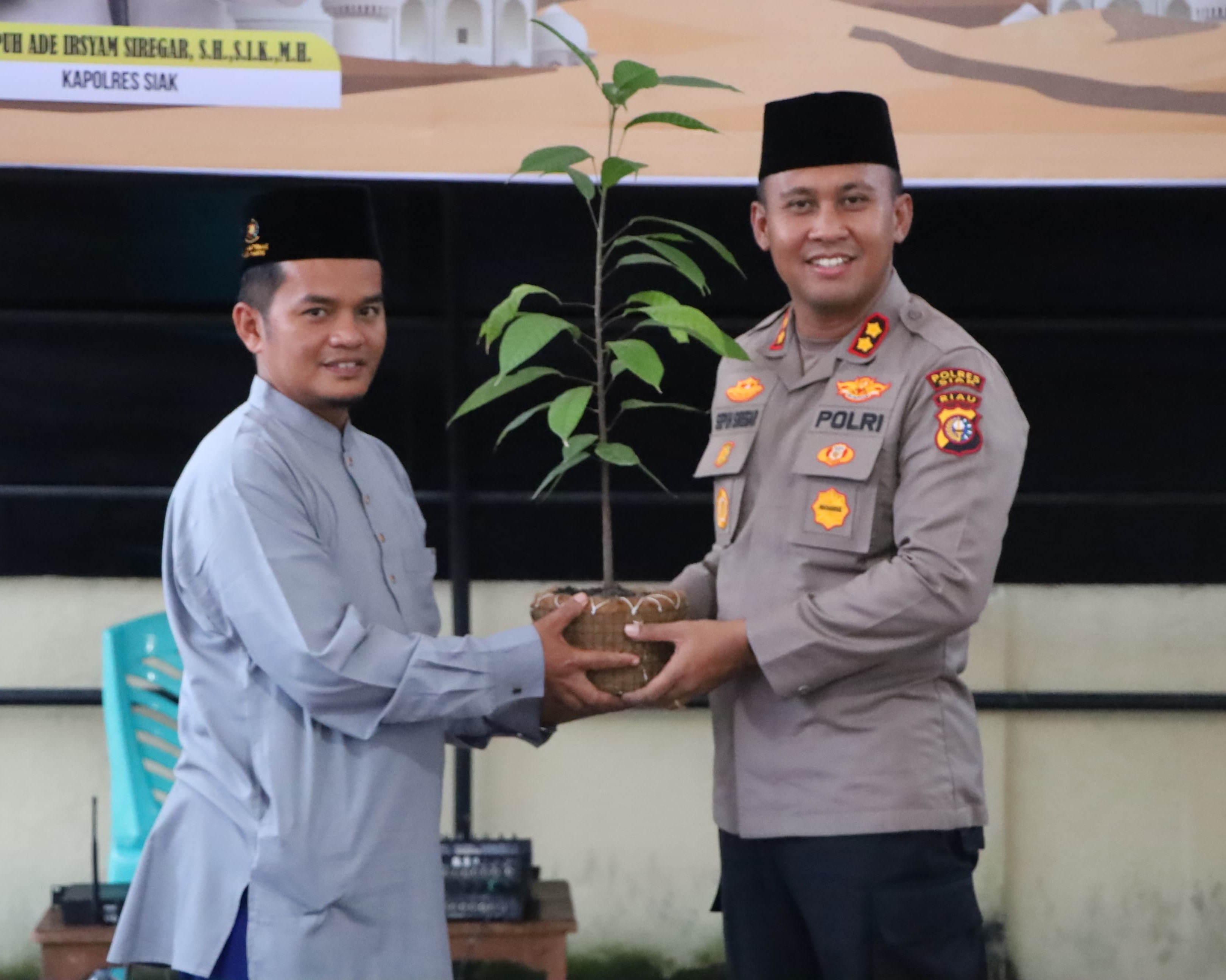 Kapolres Siak Gelar Safari Ramadhan dan Buka Puasa Bersama Da’i Kamtibmas di Polsek Kandis