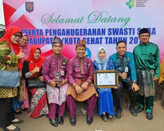 Pemerintah Kota Pekanbaru Menerima Penganugerahan Swasti Saba Tahun 2019 dari Pemerintah Pusat