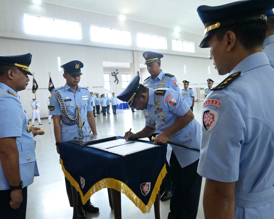 Pangkodau I Pimpin Sertijab Tiga Lanud Validasi Tipe A Baru
