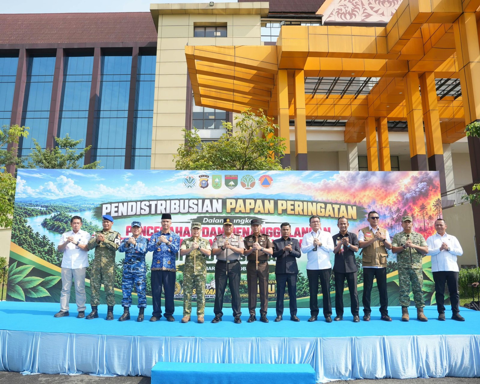 Karhutla Mereda, Polda Riau Siapkan 260 Plang Cegah Kebakaran Berulang