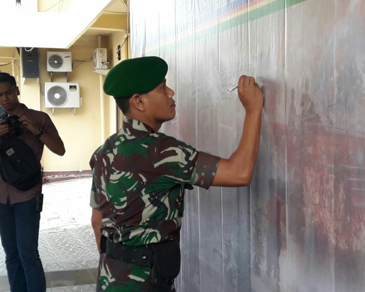 Dandim 0301/Pekanbaru Hadiri Apel Siaga Bencana Dalam Rangka Kesiapan Menghadapi Bencana Banjir dan Deklarasi Riau Bebas Asap Tahun 2020