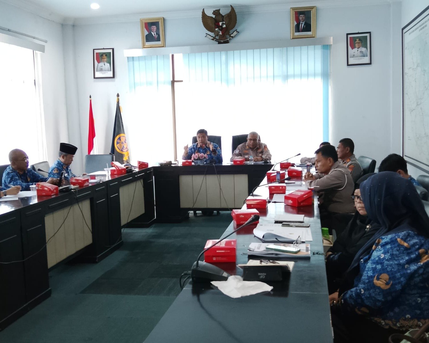 Ditlantas Polda Riau Bahas Standar Teknis Andalalin Restaurant Sanjaya Nusantara