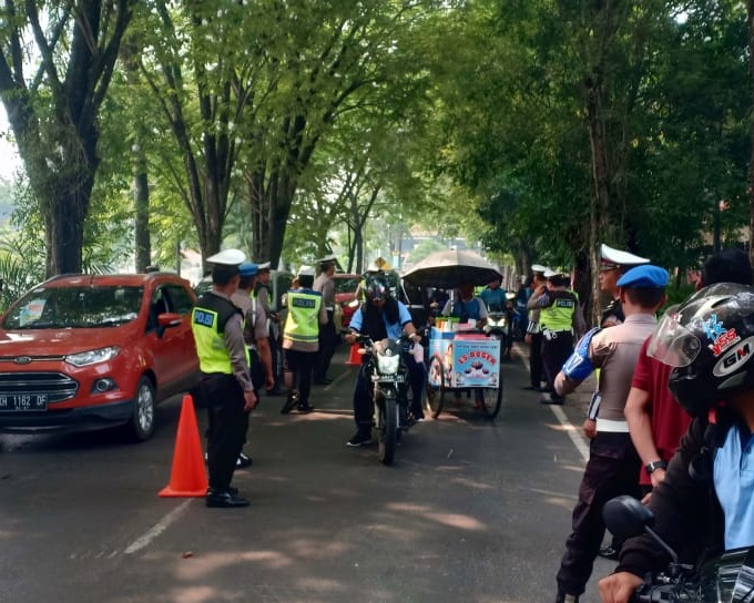 Hari ketiga Operasi Zebra Telabang 2019, 138 Pengendara Kena Tilang