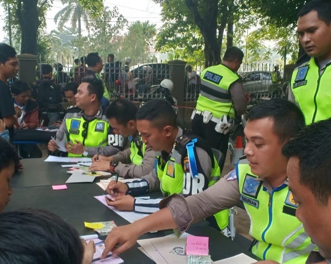 Hari ketiga Operasi Zebra Telabang 2019, 138 Pengendara Kena Tilang