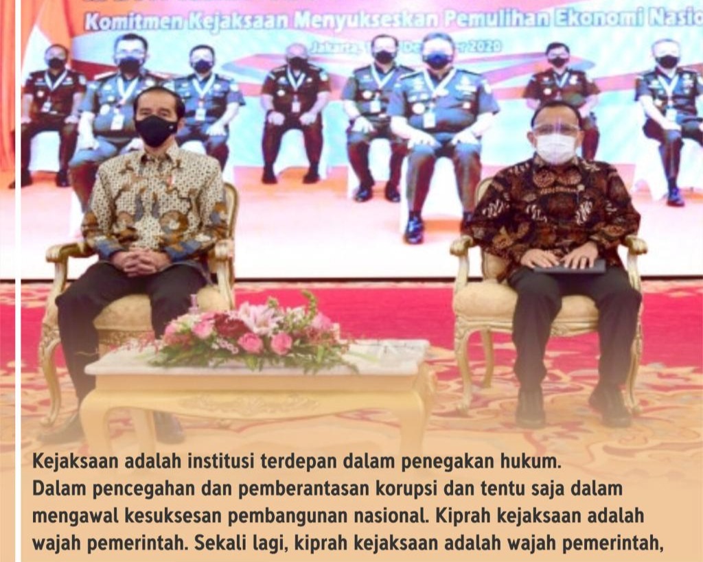 Rakernas Kejaksaan Dibuka Dengan Resmi Oleh Presiden RI dan Ditutup Hari Ini Oleh Jaksa Agung RI