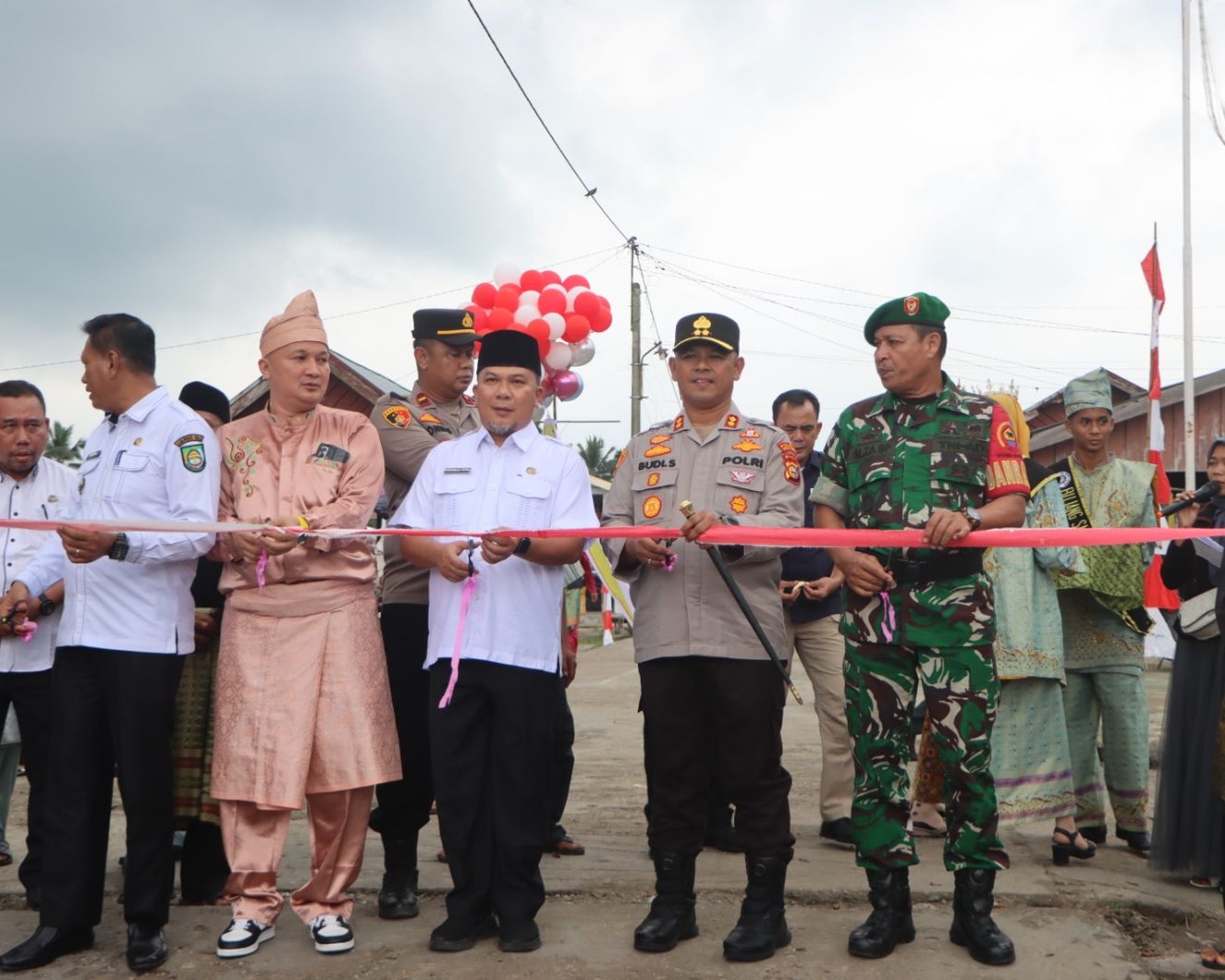 Peresmian Kampung Bebas Narkoba 2025 di Desa Rambah Hilir, Rokan Hulu Langkah Nyata Menuju Generasi Bersih
