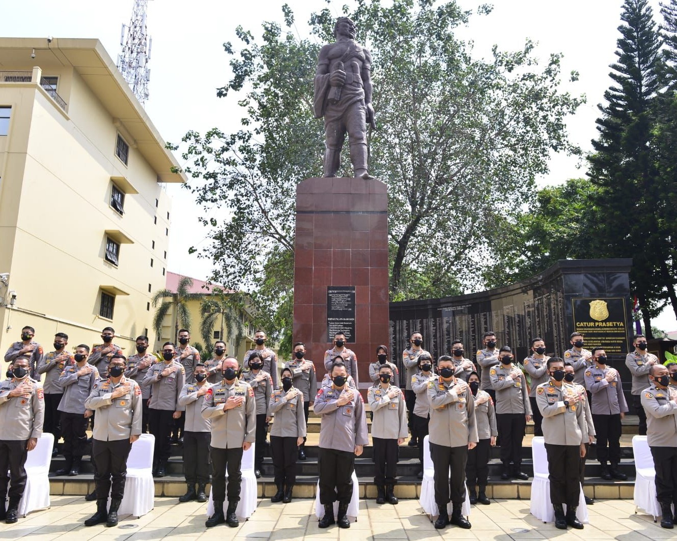Lepas 37 Perwira Penerima LPDP, Kapolri: Jadikan Bekal Untuk Bangun Indonesia Lebih Maju
