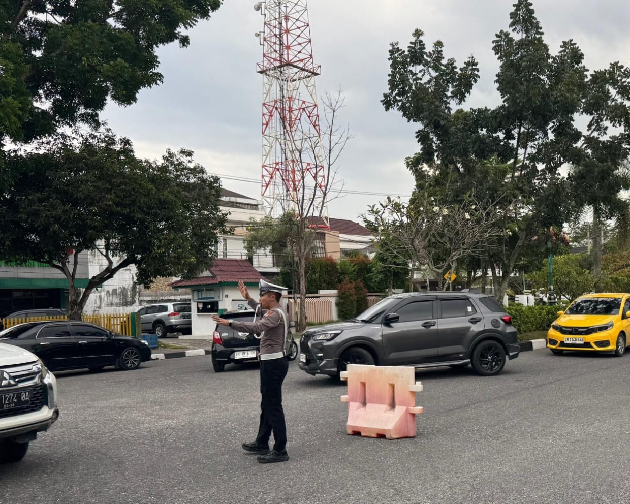 Weekend, Ciptakan Lalu Lintas Aman, Ditlantas Polda Riau Tingkatkan Patroli Hingga Malam Hari