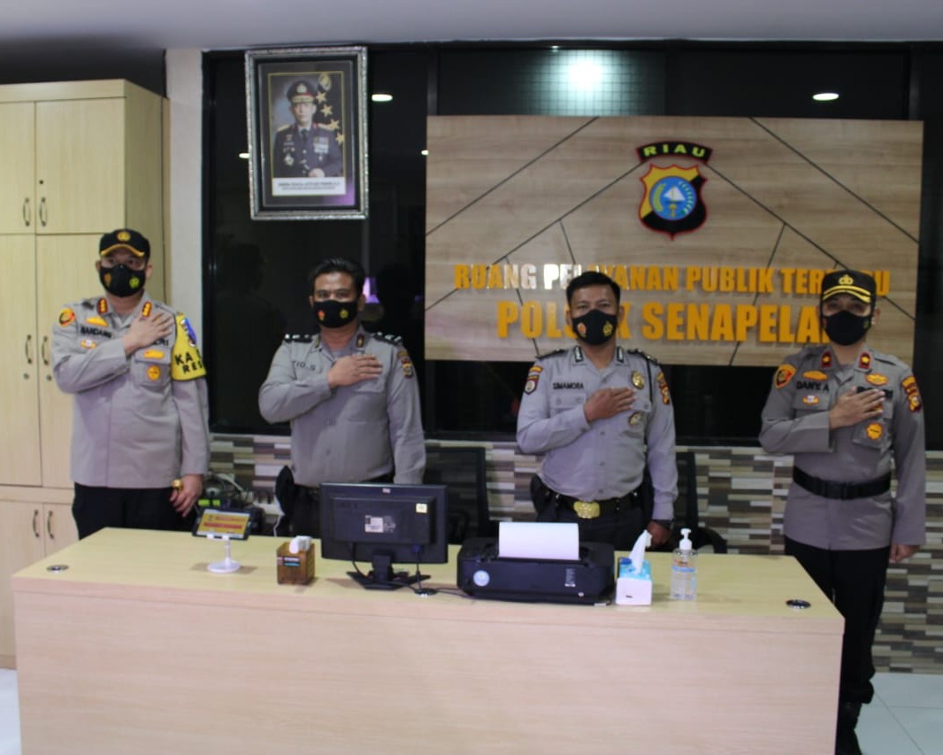 Kapolresta Pekanbaru Resmikan Ruang Pelayanan Publik Terpadu Polsek Senapelan