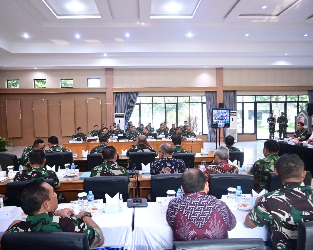 Pangkodau I Dampingi Wamenhan Buka Pelaksanaan Satgas Penatausahaan Pemanfaatan BMN TA 2025