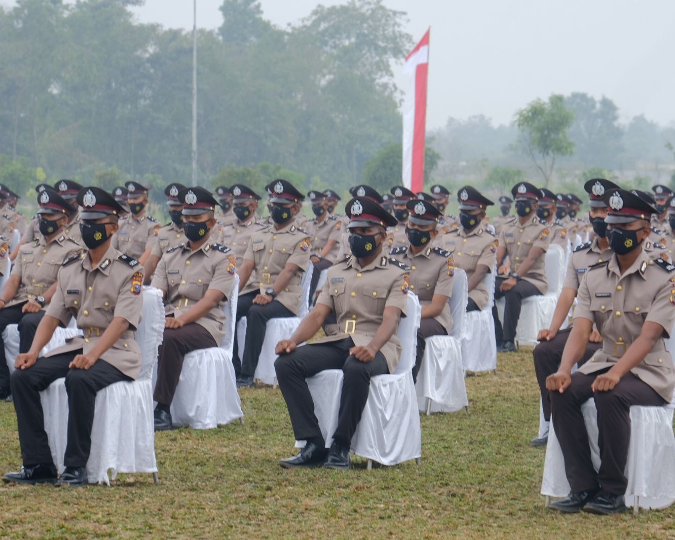 Lantik 449 Bintara Polisi, Kapolda Riau: Jadilah Polisi Yang Bermanfaat