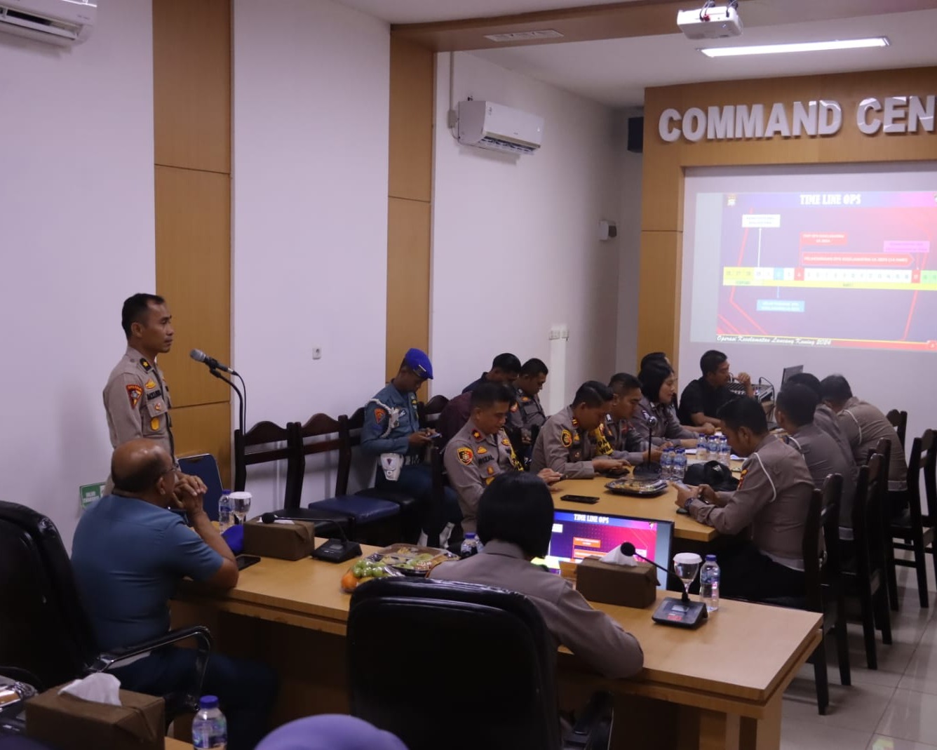 Polres Dumai Gelar Rakor Eksternal Dalam Rangka Operasi Keselamatan Lancang Kuning 2024