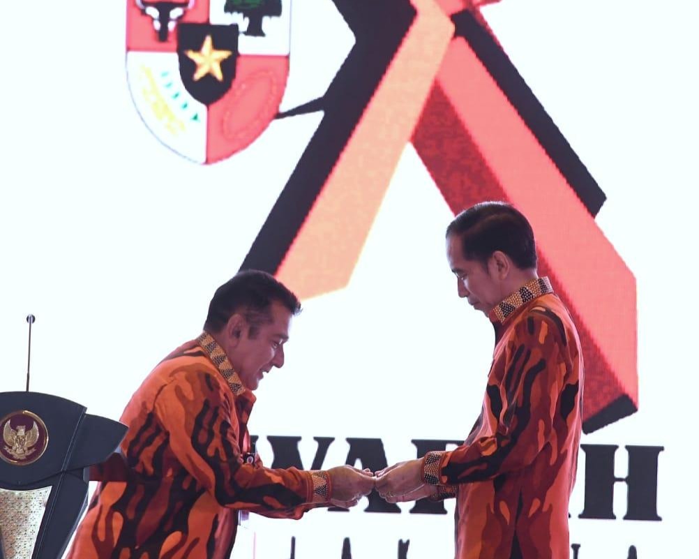 Resmikan Mubes X Pemuda Pancasila, Presiden Jokowi: Terus Jaga Pancasila