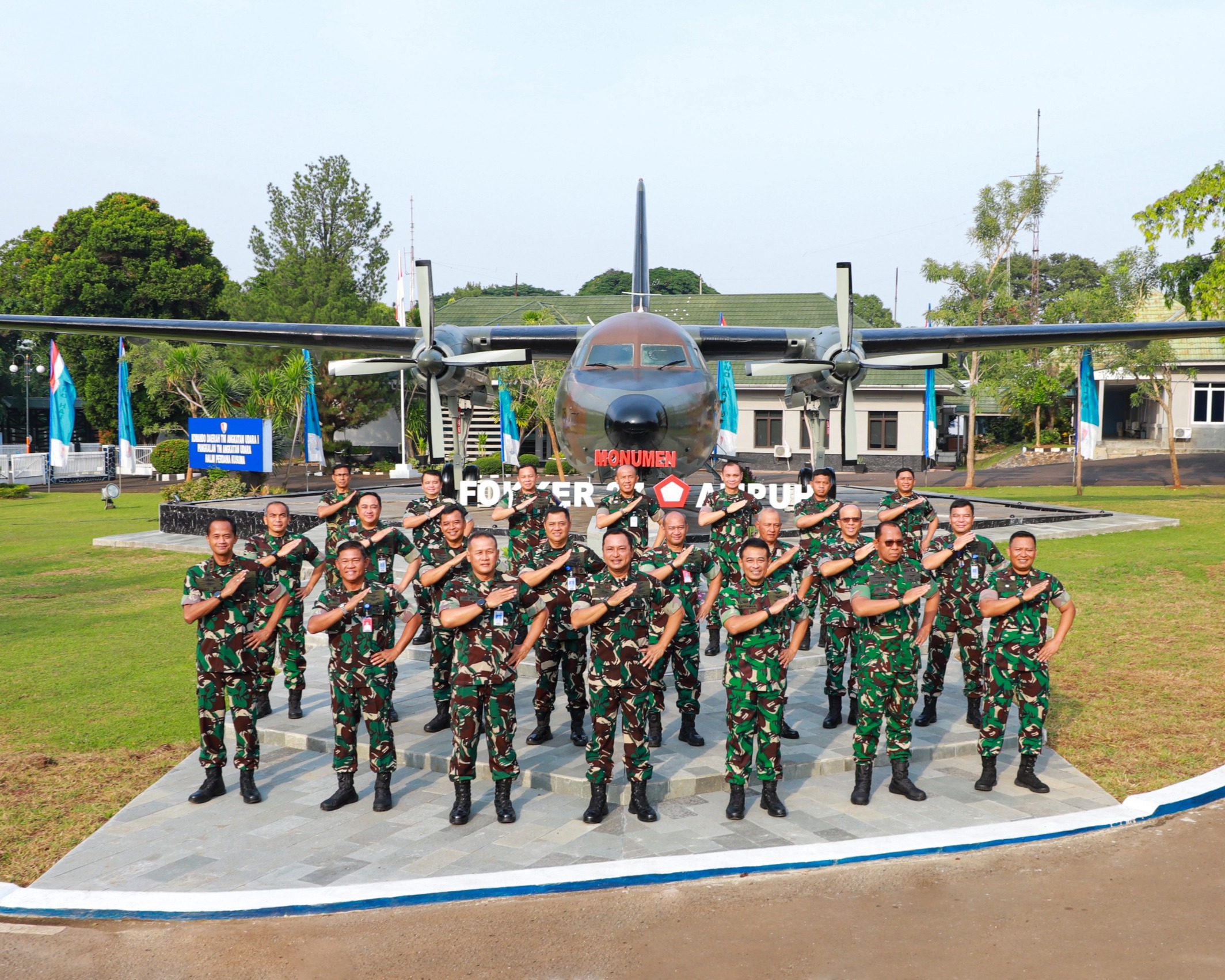 Kasau: Monumen Pesawat Fokker 27 AMPUH Merupakan Refleksi Perjuangan TNI AU