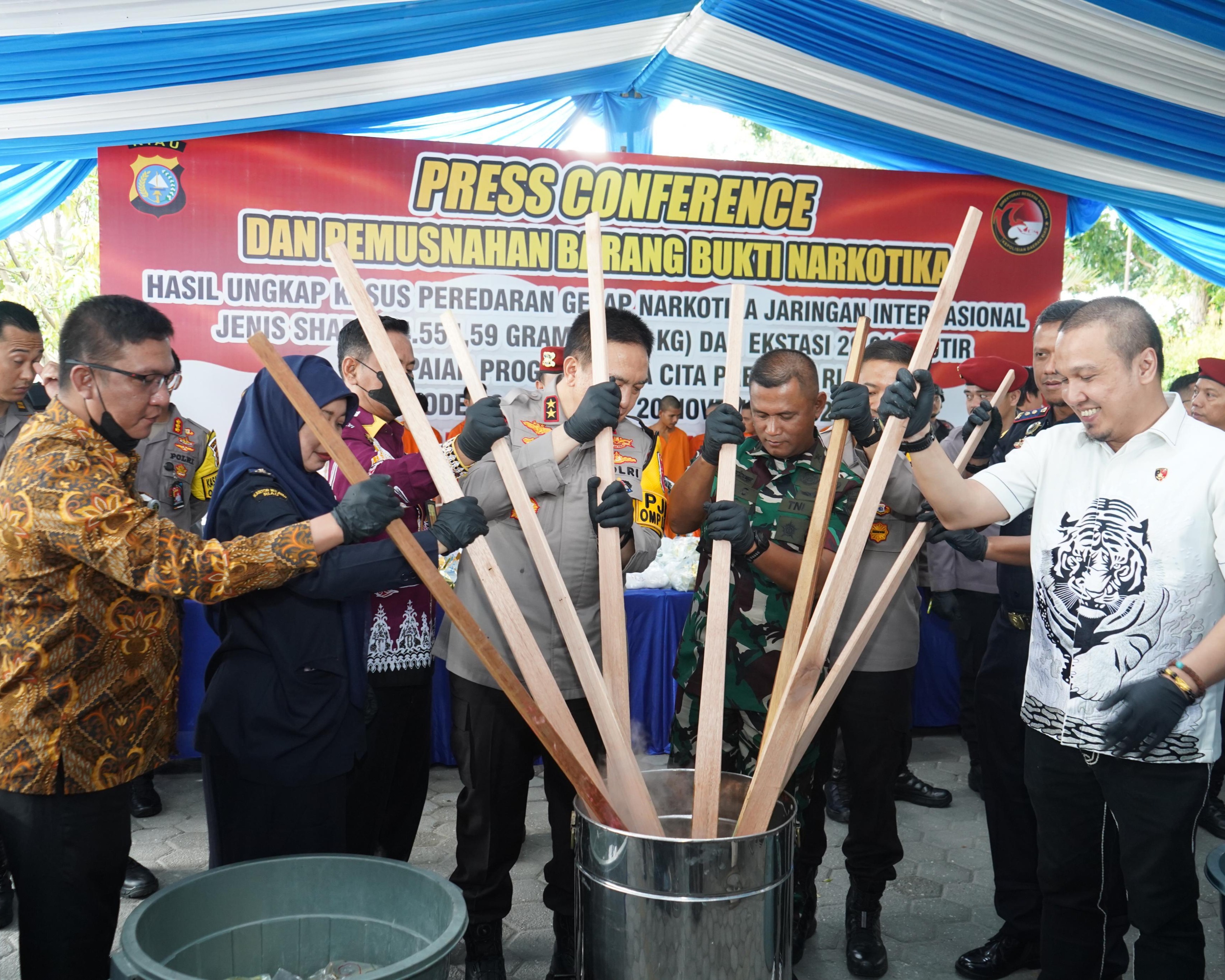 Kapolda Riau Tegas Perangi Narkoba Usai Ringkus 270 Tersangka Dalam Sebulan