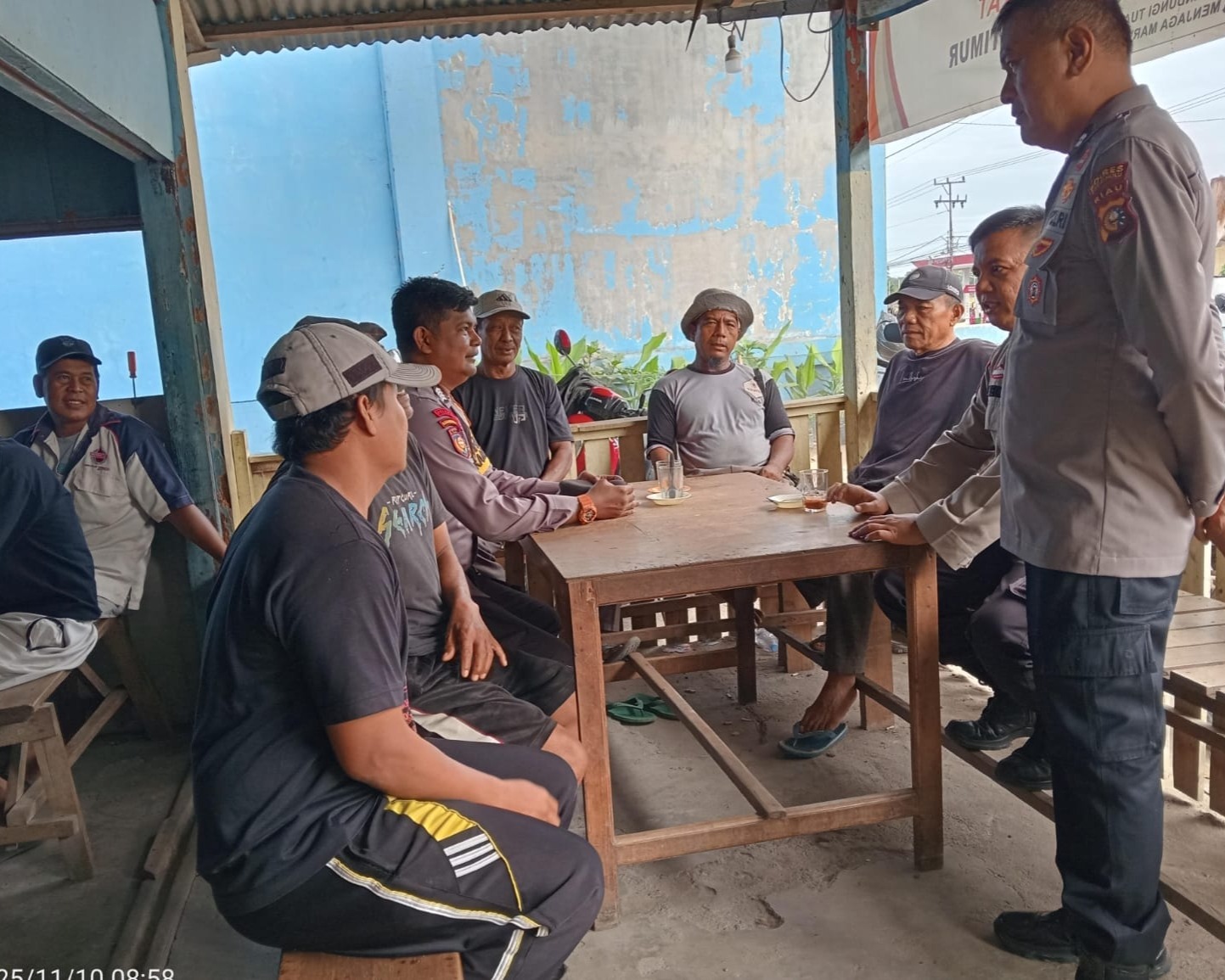 Polsek Ujung Batu Gelar Jumat Curhat, Warga Keluhkan Peredaran Narkoba dan Maraknya Pencurian