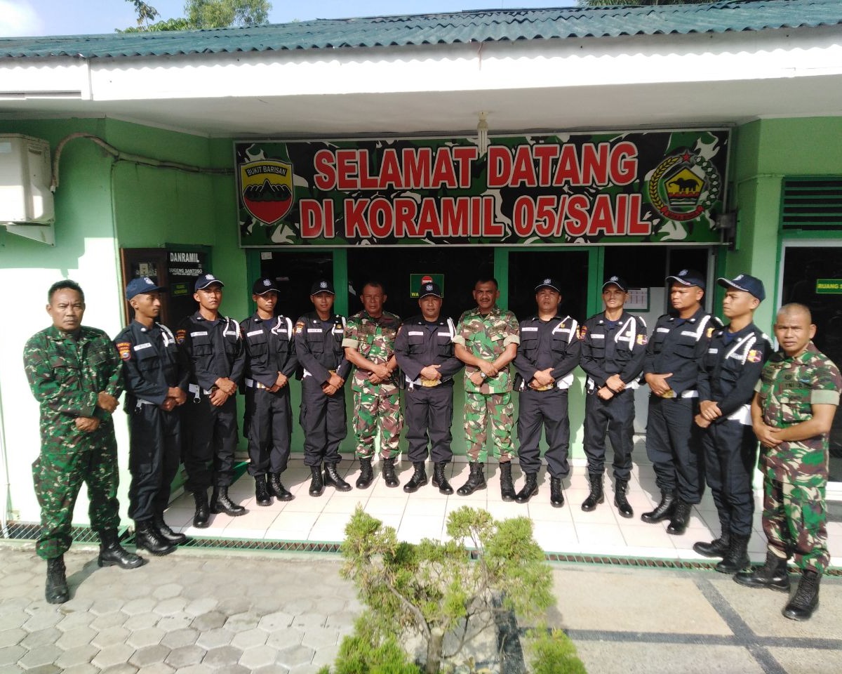 Danramil 05/Sail Kodim 0301/Pekanbaru Berikan Pembekalan Kepada Sekurity