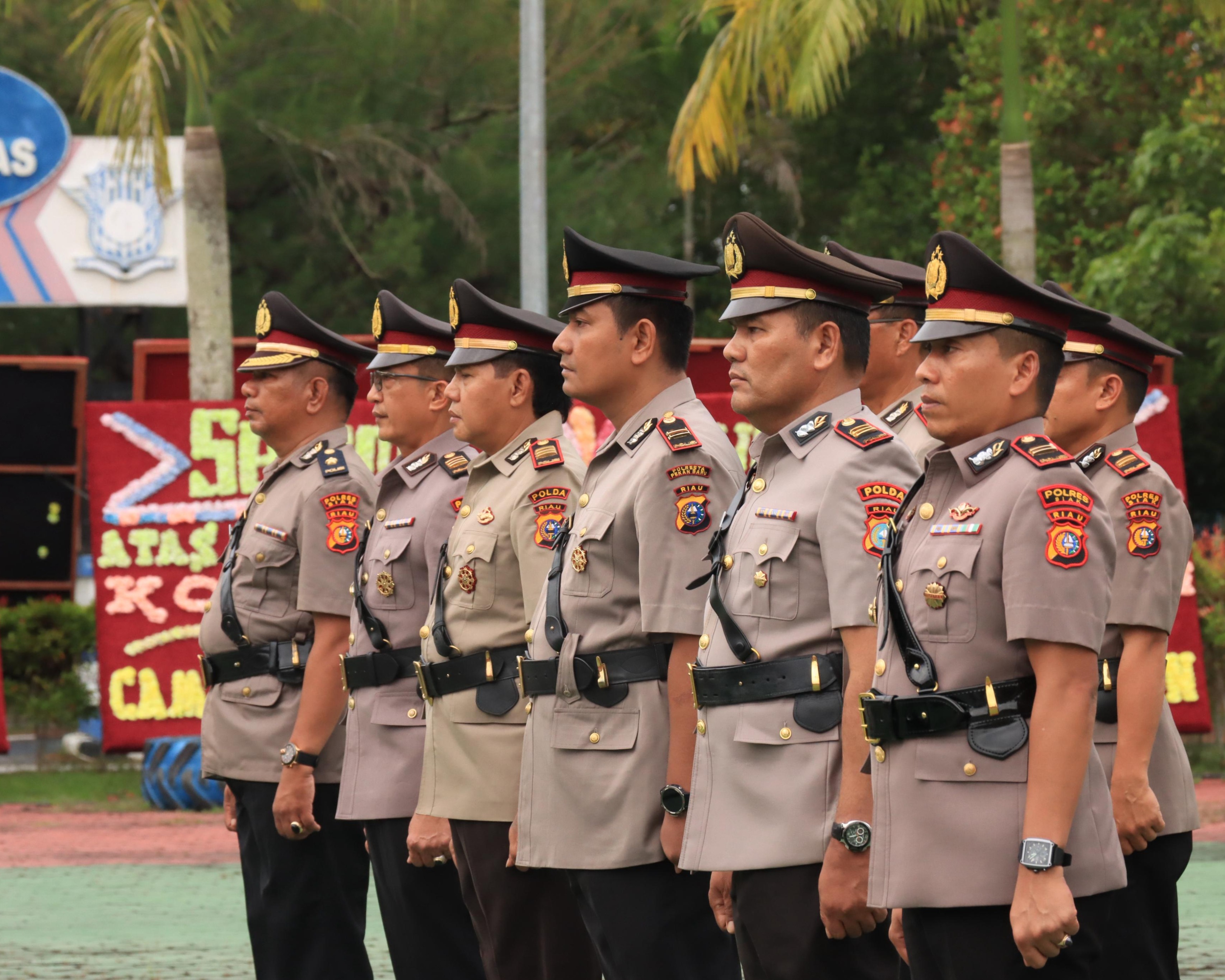 Kapolres Siak Pimpin Sertijab Lima Pejabat Strategis, Tegaskan Komitmen Pelayanan dan Pengamanan
